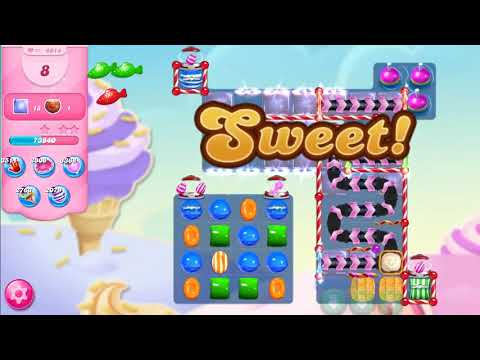 Candy Crush Saga LEVEL 6614 NO BOOSTERS