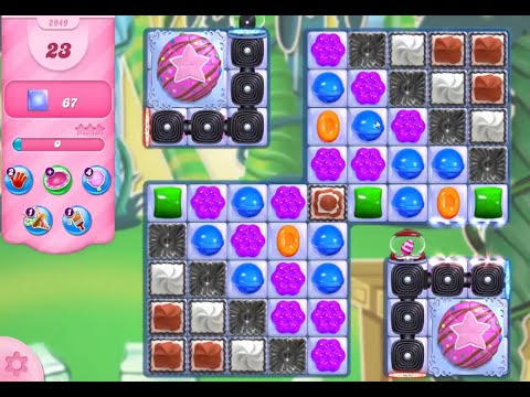 Candy Crush Saga Level 2949 NO BOOSTERS