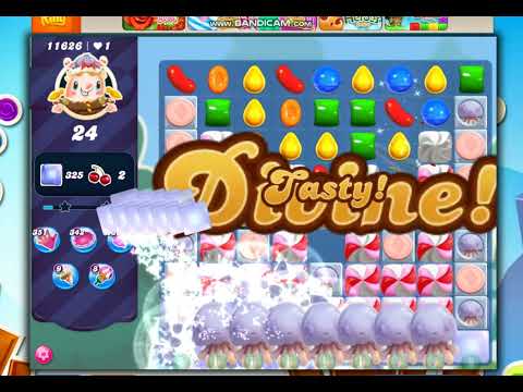 Candy Crush Saga Level 11626 - 28 Moves  NO BOOSTERS