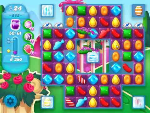 Candy Crush Soda Saga Level 883 - NO BOOSTERS