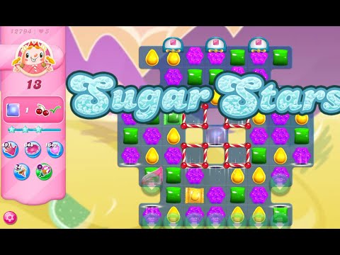 Candy Crush Saga Level 12794 (Sugar stars, No boosters)