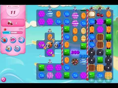 Candy Crush Saga Level 4206 NO BOOSTERS