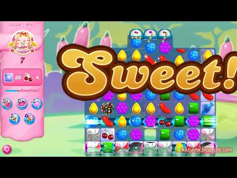 Candy Crush Saga Level 13360 (2nd version, NO boosters NO pass)