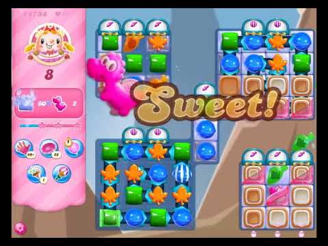 Candy Crush Saga Level 14798 - NO BOOSTERS | SKILLGAMING ✔️