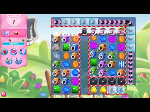 Candy Crush Saga Level 4796 NO BOOSTERS