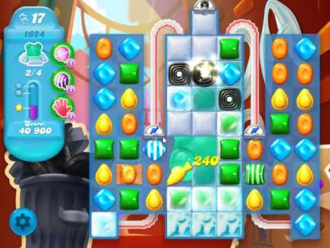 Candy Crush Soda Saga Level 1624 - NO BOOSTERS