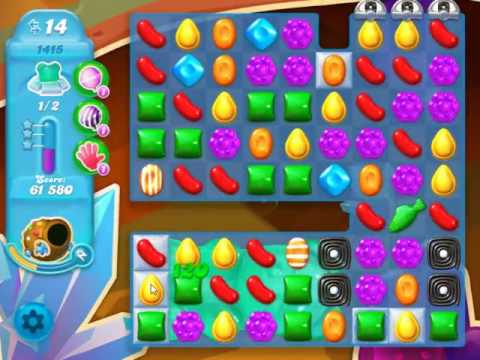 Candy Crush Soda Saga Level 1415 - NO BOOSTERS