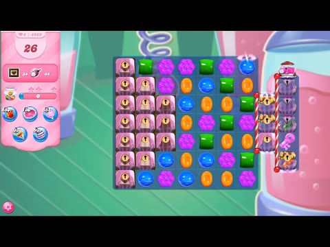 Candy Crush Saga Level 4959 NO BOOSTERS