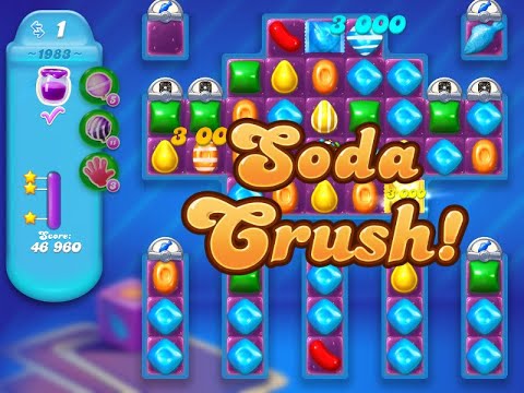 Candy Crush Soda Saga Level 1983 (3 stars, NO boosters)