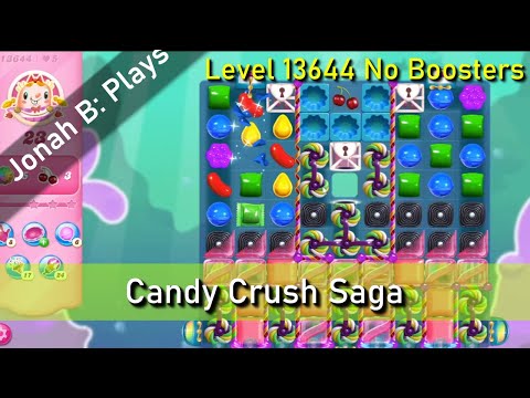 Candy Crush Saga Level 13644 No Boosters