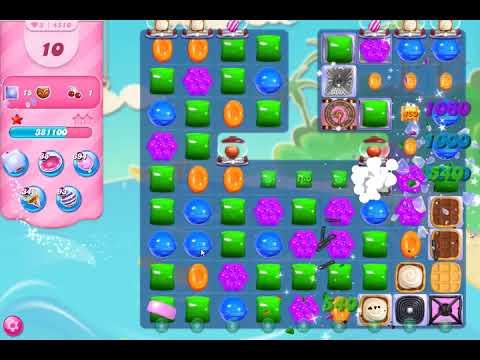 Candy Crush Saga Level 4510 NO BOOSTERS