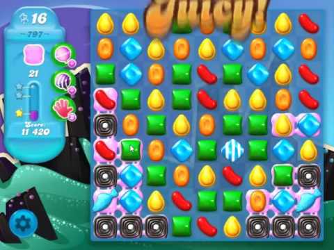 Candy Crush Soda Saga Level 797 - NO BOOSTERS