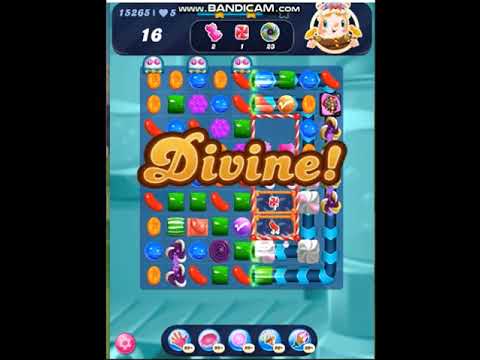 Candy Crush Saga Level 15265 (HOW TO play with BOOSTERS)