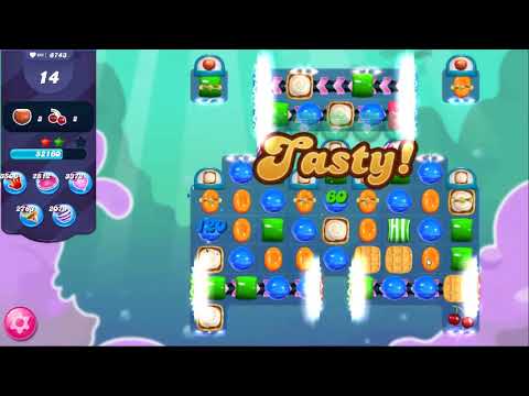 Candy Crush Saga LEVEL 6743 NO BOOSTERS (second version)