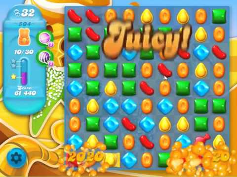 Candy Crush Soda Saga Level 504