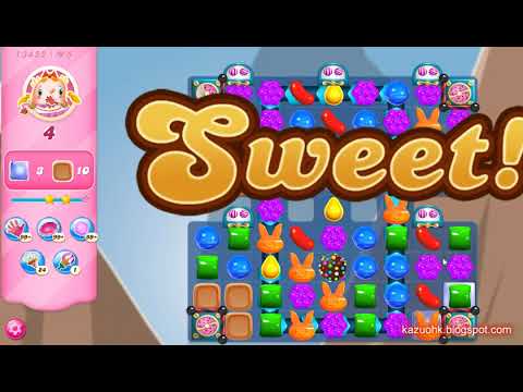 Candy Crush Saga Level 13452 (2nd version, 3 stars, NO pay NO pass!!)