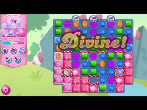 Candy Crush Saga LEVEL 7405 NO BOOSTERS