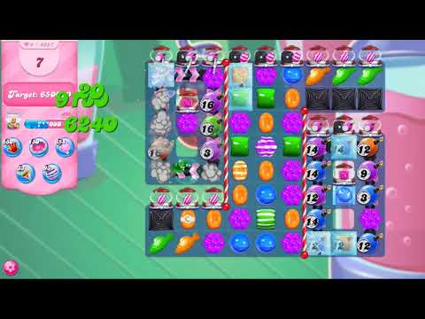 Candy Crush Saga Level 4957 NO BOOSTERS