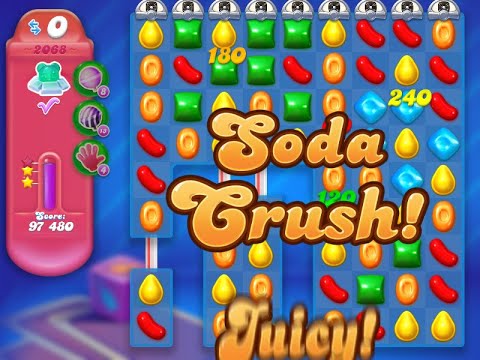 Candy Crush Soda Saga Level 2068 (NO boosters)