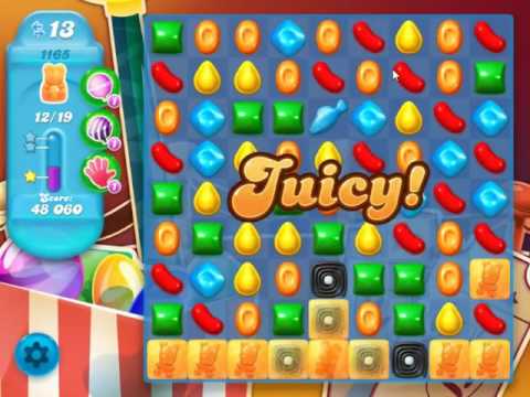 Candy Crush Soda Saga Level 1165 - NO BOOSTERS