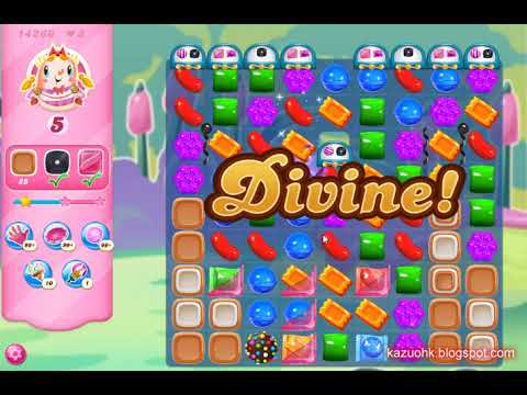 Candy Crush Saga Level 14266 (3 stars, NO boosters)