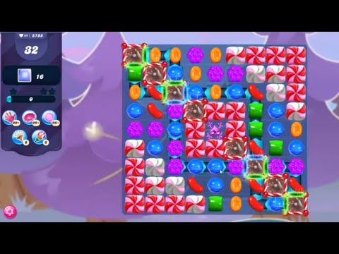 Candy Crush Saga LEVEL 5788 NO BOOSTERS (selective redesign)