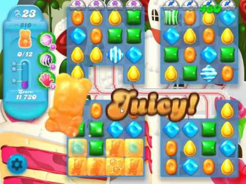 Candy Crush Soda Saga Level 810 - NO BOOSTERS