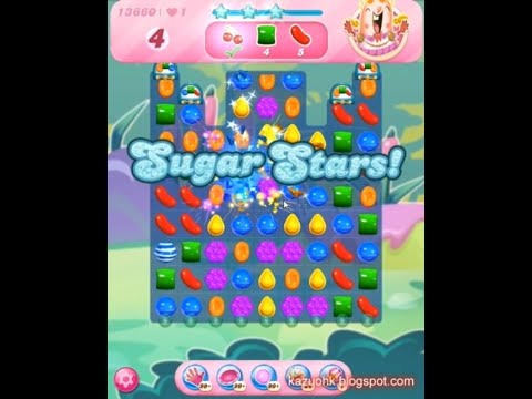 Candy Crush Saga Level 13660 (Sugar stars, No boosters)