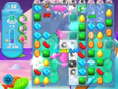 Candy Crush Soda Saga Level 694 - NO BOOSTERS