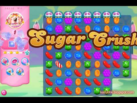 Candy Crush Saga Level 14119 (2nd version, 3 stars, Impossible without boosters)