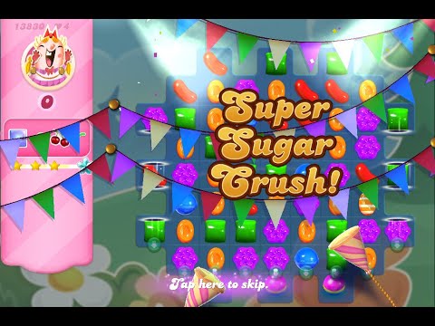 Candy Crush Saga Level 13830 (2nd version, NO pay NO pass!!)