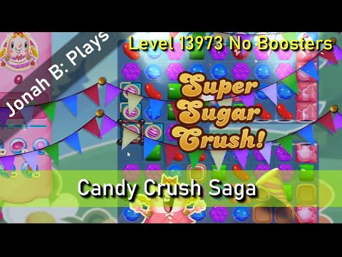 Candy Crush Saga Level 13973 No Boosters