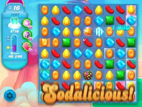 Candy Crush Soda Saga Level 1461 - NO BOOSTERS