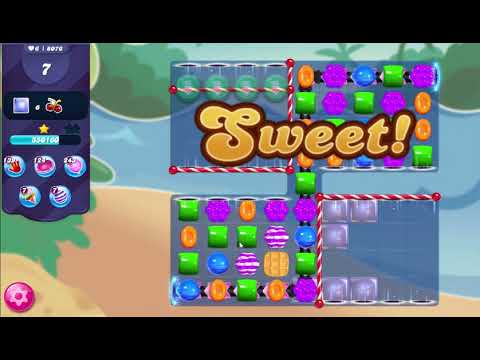 Candy Crush Saga Level 8076 NO BOOSTERS (second version)