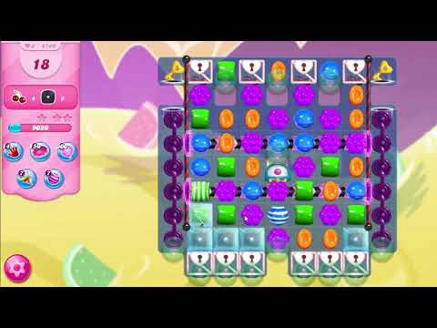 Candy Crush Saga Level 8749 NO BOOSTERS