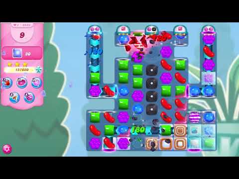 Candy Crush Saga Level 9523 NO BOOSTERS