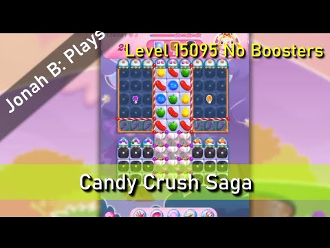 Candy Crush Saga Level 15095 No Boosters