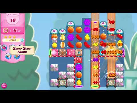 Candy Crush Saga Level 9824 NO BOOSTERS