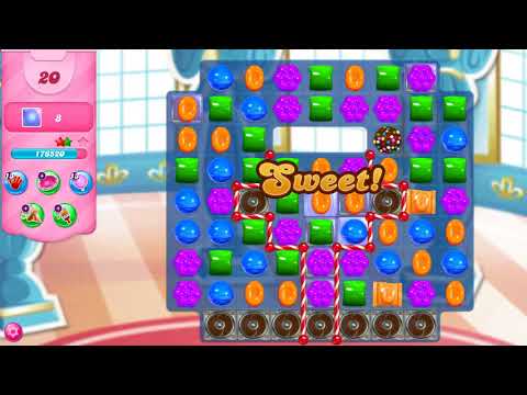 Candy Crush Saga Level 3612 NO BOOSTERS