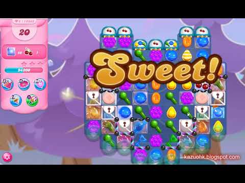 Candy Crush Saga Level 12382 (3 stars, No boosters)