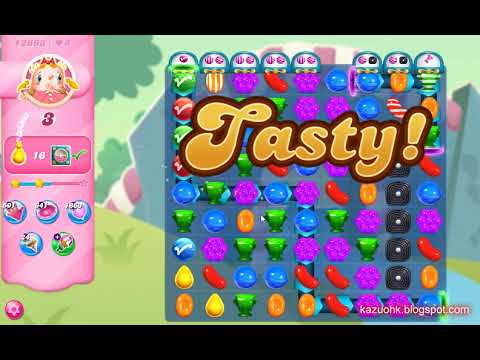 Candy Crush Saga Level 12663 (Impossbile without boosters in first version)