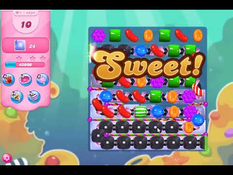 Candy Crush Saga Level 4234 NO BOOSTERS