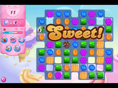 Candy Crush Saga Level 4061 NO BOOSTERS