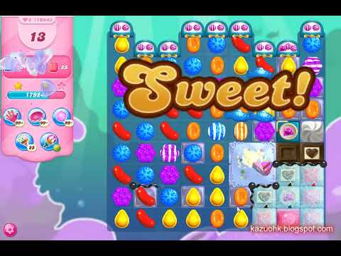 Candy Crush Saga Level 10945 (2nd version, 3 stars)