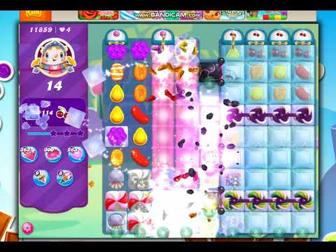 Candy Crush Saga Level 11859 - 22 Moves  NO BOOSTERS