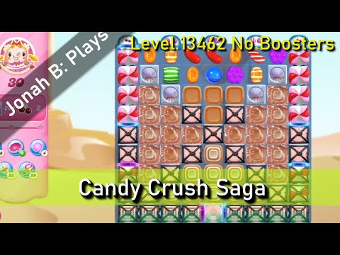 Candy Crush Saga Level 13462 No Boosters