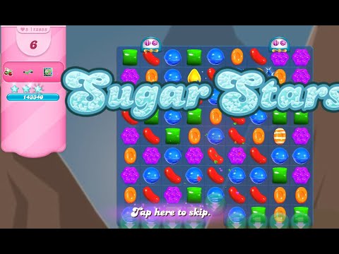 Candy Crush Saga Level 12555 (Sugar stars, No boosters)