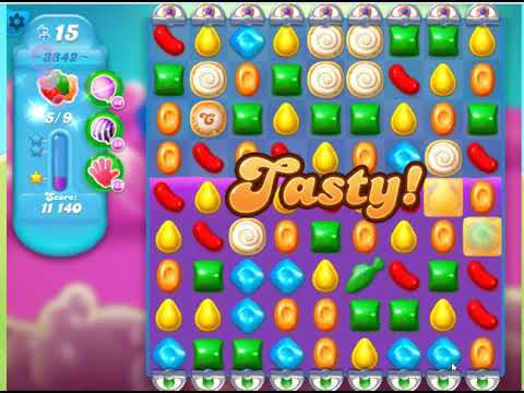 Candy Crush Soda Saga Level 3842 *
