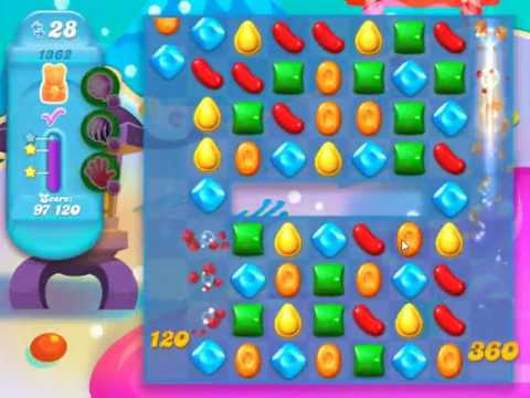 Candy Crush Soda Saga Level 1362 - NO BOOSTERS