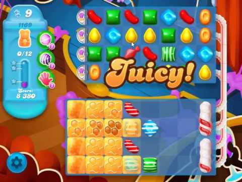 Candy Crush Soda Saga Level 1169 - NO BOOSTERS